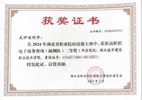 2024年电商省赛抽测队三等奖